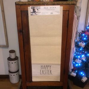 Rae Dunn HAPPY EASTER Embroidered Table Runner